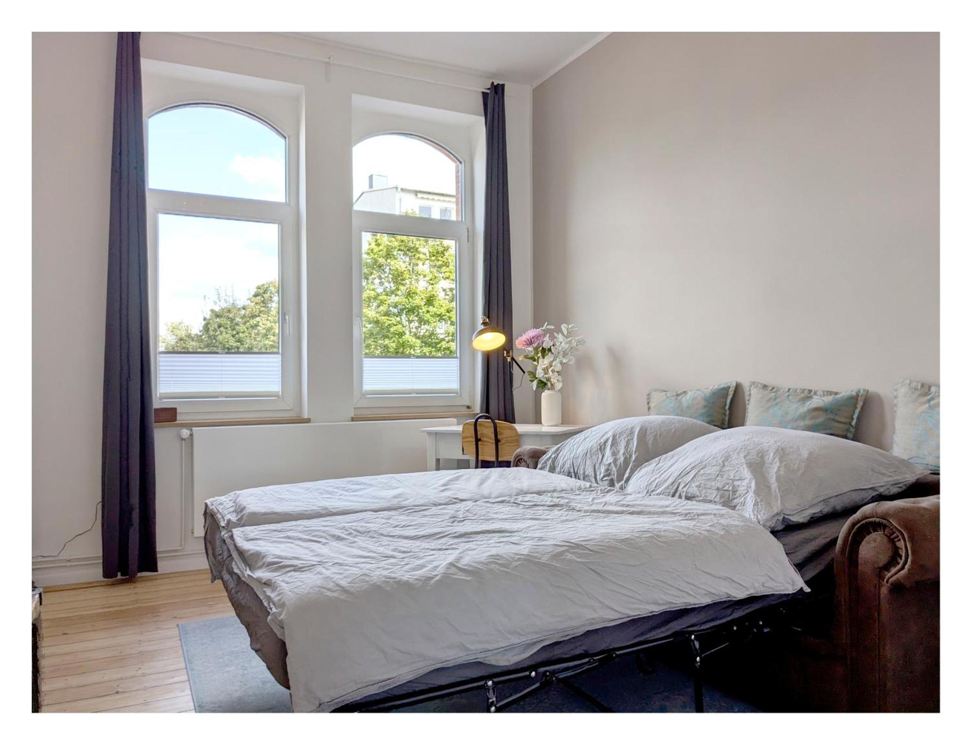 2 Zi Whg Zentral, Altbau, Renoviert 4P Leilighet Hannover Eksteriør bilde